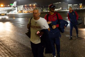 Mourinho AS Roma Travel To Helsinki