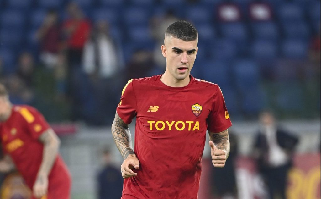 Gianluca Mancini AS Roma v SSC Napoli - Serie A