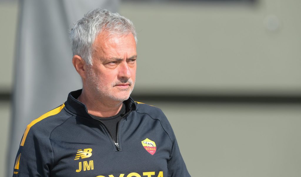 mourinho AS Roma Training Session