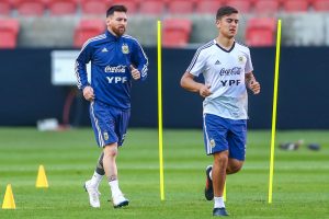 Messi Dybala Argentina Press Conference &amp; Training Session - Copa America Brazil 2019