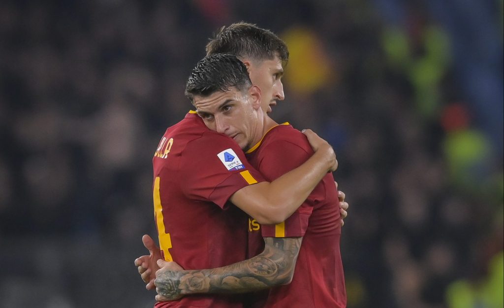 kumbulla ibanez AS Roma v US Lecce - Serie A