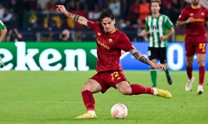 ZANIOLO AS Roma v Real Betis: Group C - UEFA Europa League