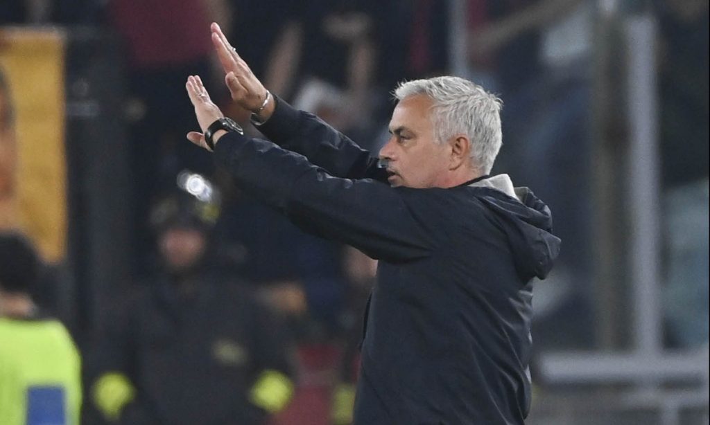 Josè Mourinho AS Roma v SSC Napoli - Serie A