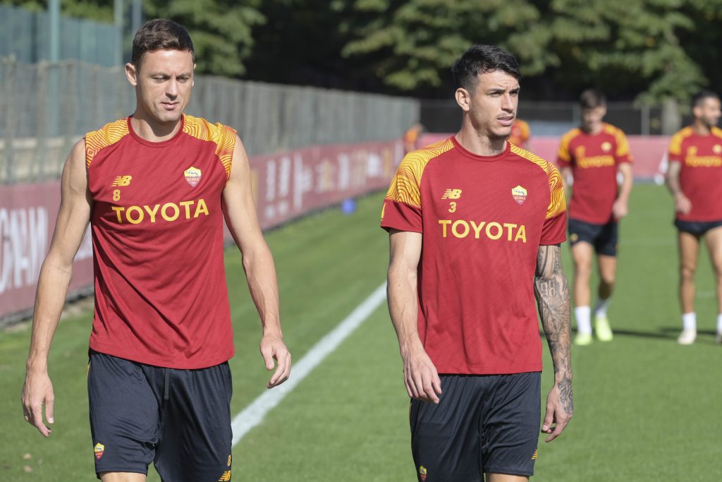 matic ibanez AS Roma Training Session