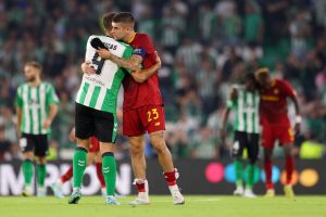 Mancini Real Betis v AS Roma: Group C - UEFA Europa League