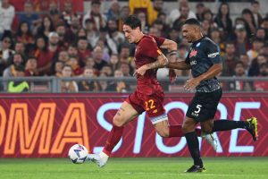 Nicolò Zaniolo AS Roma v SSC Napoli - Serie A