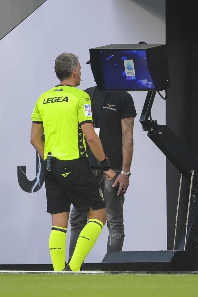 irrati arbitro var Juventus v AS Roma - Serie A