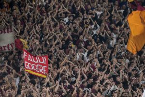 tifosi roma AS Roma v SSC Napoli - Serie A
