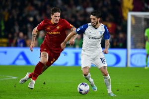 Luis Alberto Zaniolo AS Roma v SS Lazio - Serie A