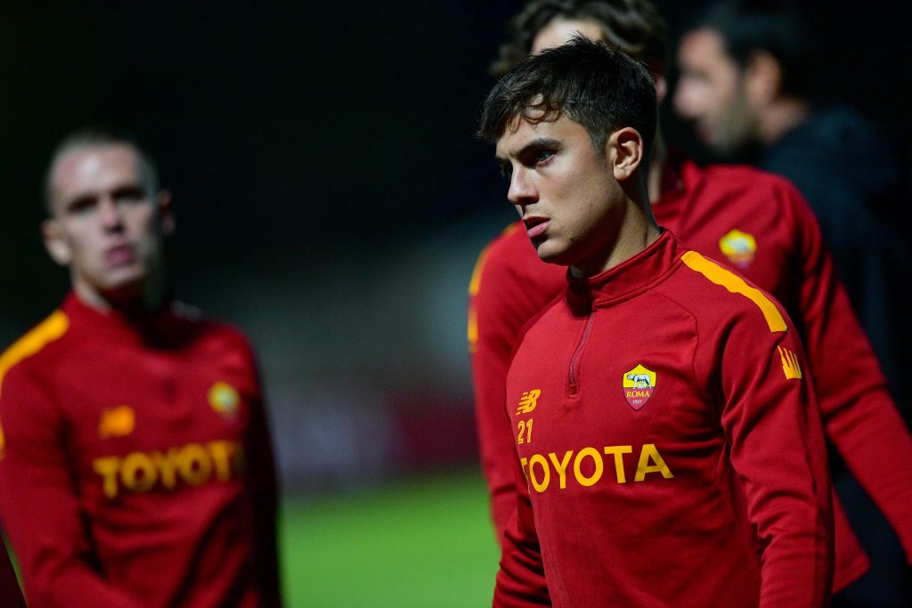dybala AS Roma Training Session