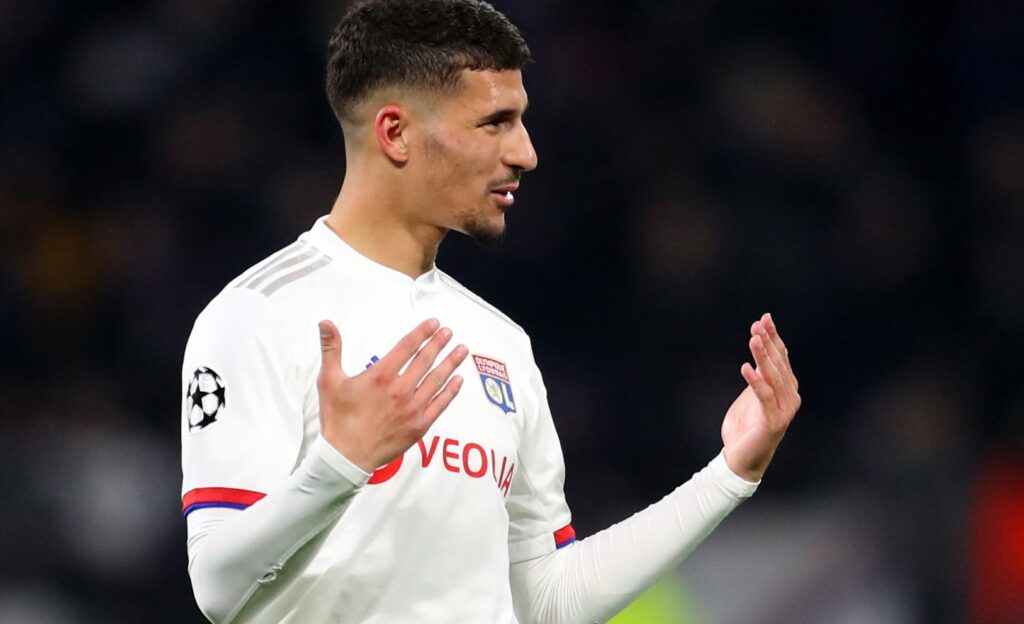 aouar Olympique Lyon v Juventus - UEFA Champions League Round of 16: First Leg
