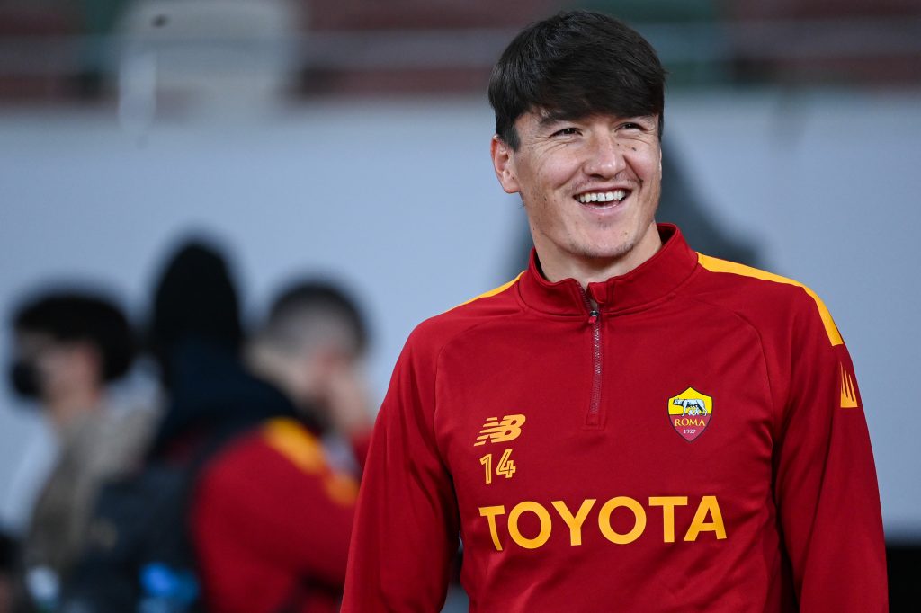 shomurodov AS Roma Training Session