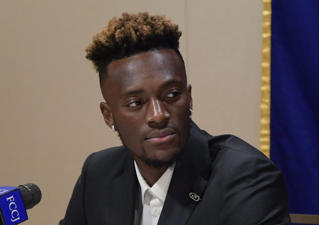 abraham AS Roma Press Conference