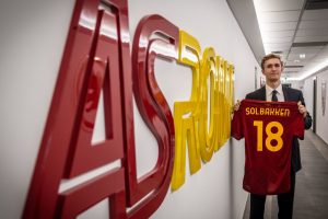 AS Roma New Signing Ola Solbakken Arrives In Rome