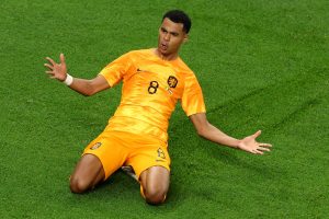 Gakpo Senegal v Netherlands: Group A - FIFA World Cup Qatar 2022