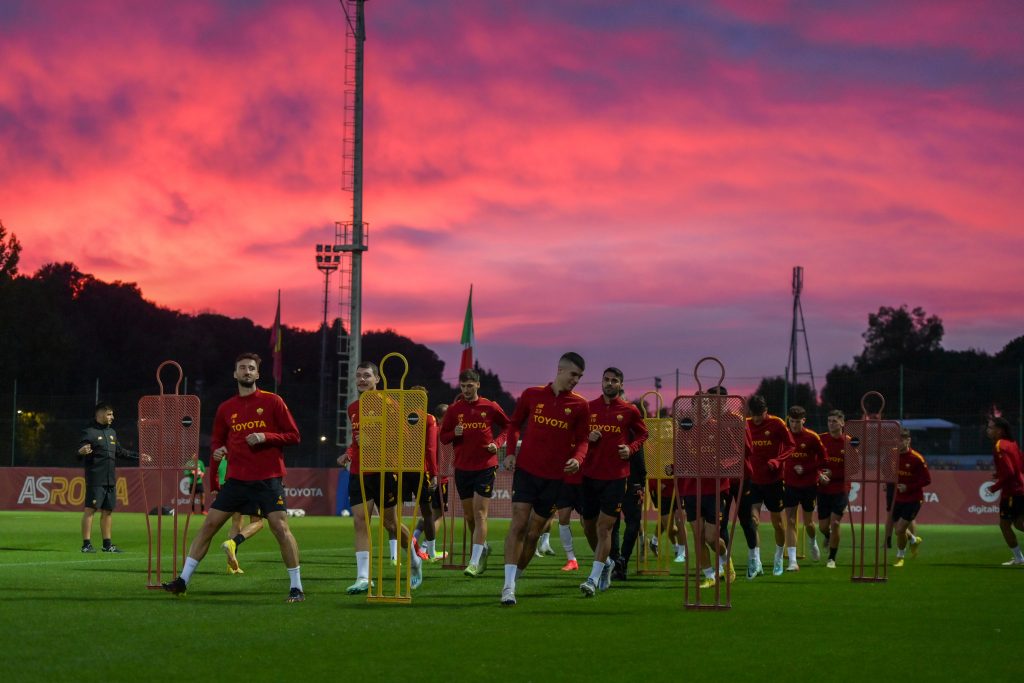 trigoria AS Roma Training Session
