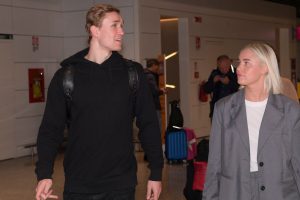 Solbakken AS Roma new signing Ola Solbakken Arrives In Rome