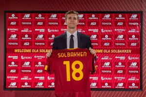 AS Roma New Signing Ola Solbakken Arrives In Rome