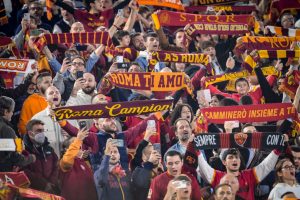 tifosi AS Roma v PFC Ludogorets Razgrad: Group C - UEFA Europa League