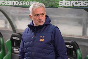 mourinho US Sassuolo v AS Roma - Serie A