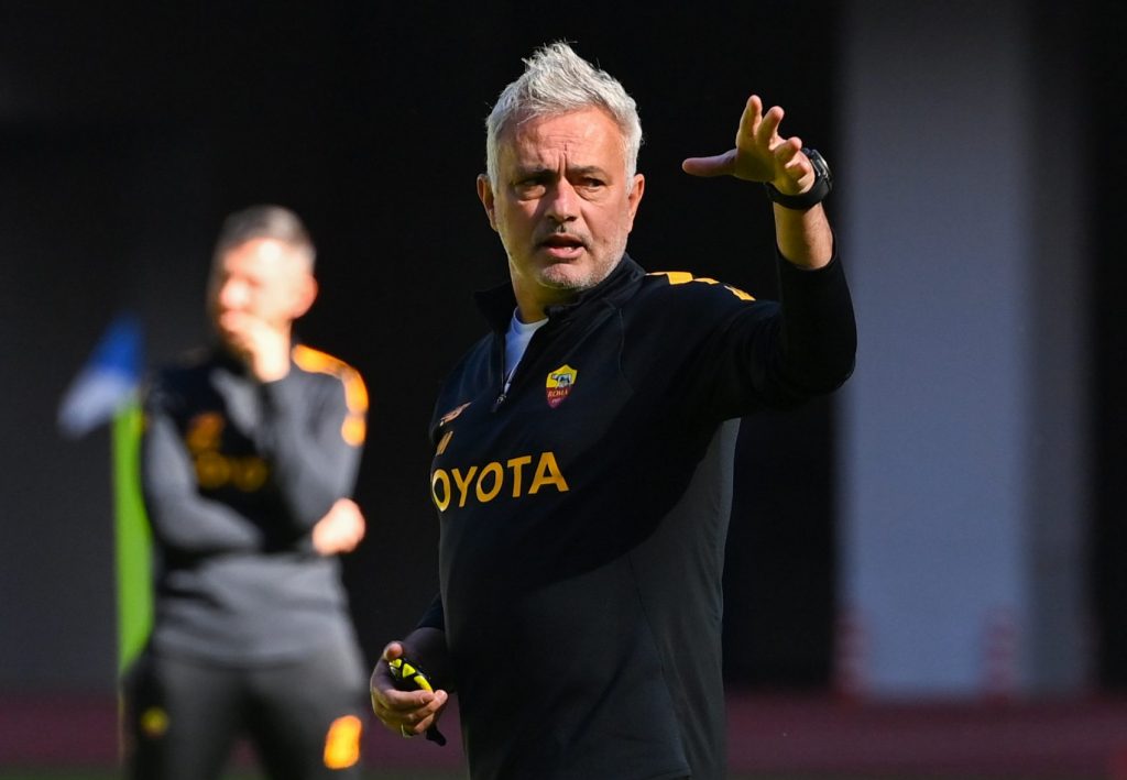 Mourinho AS Roma Training Session