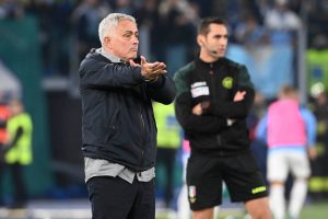Mourinho AS Roma v SS Lazio - Serie A