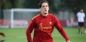 zaniolo AS Roma Training Session