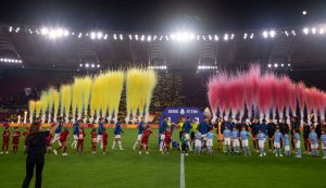 coreografia AS Roma v SS Lazio - Serie A