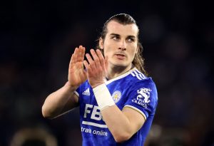 Soyuncu Leicester City v Stade Rennes: Round of 16 Leg One - UEFA Europa Conference League