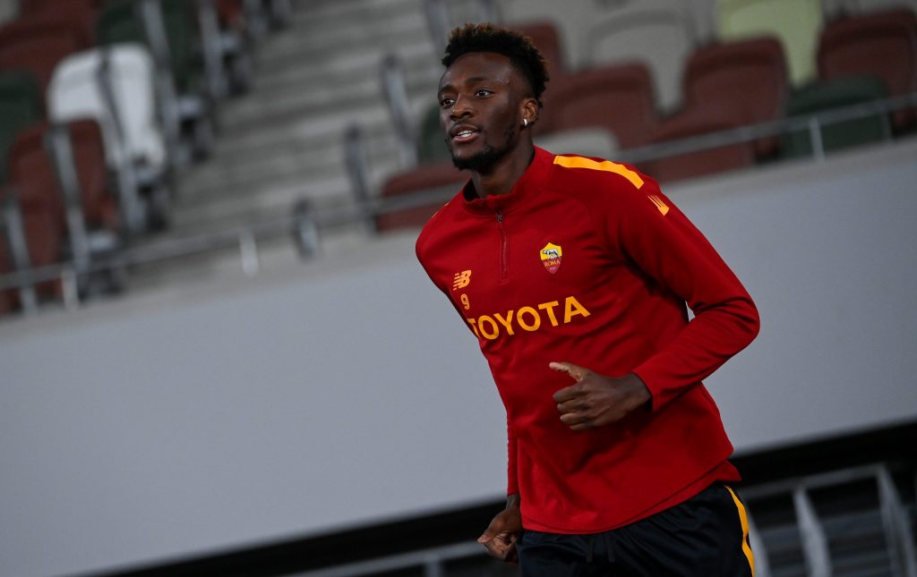 abraham AS Roma Training Session