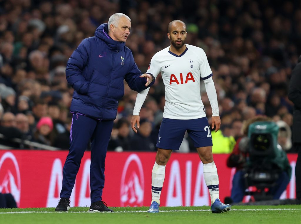 mourinho lucas moura Tottenham Hotspur v Norwich City - FA Cup Fifth Round