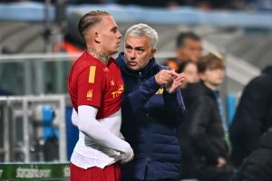 karsdorp mourinho US Sassuolo v AS Roma - Serie A