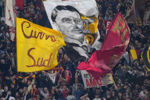 tifosi AS Roma v PFC Ludogorets Razgrad: Group C - UEFA Europa League