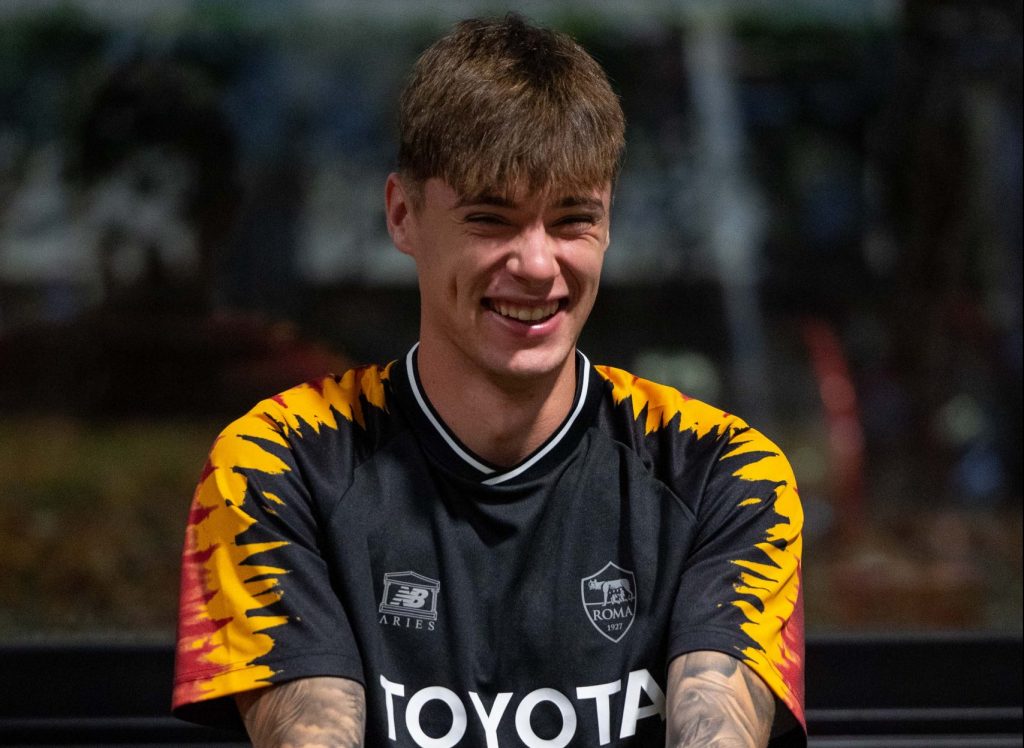 Zalewski AS Roma Training Session