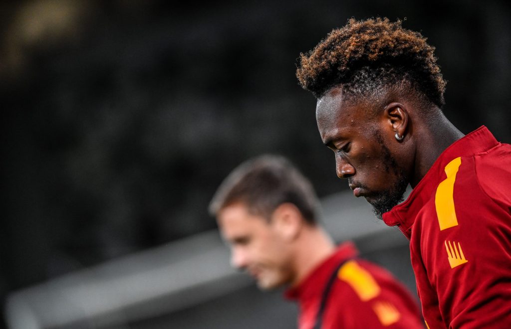 abraham AS Roma Training Session