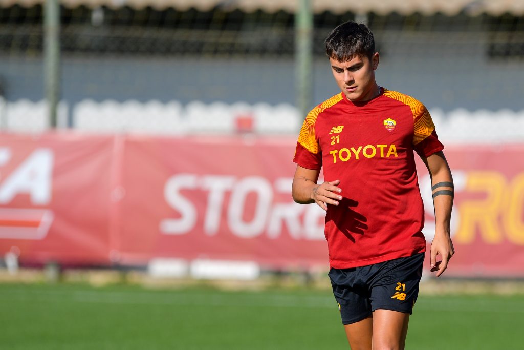 dybala AS Roma Training Session