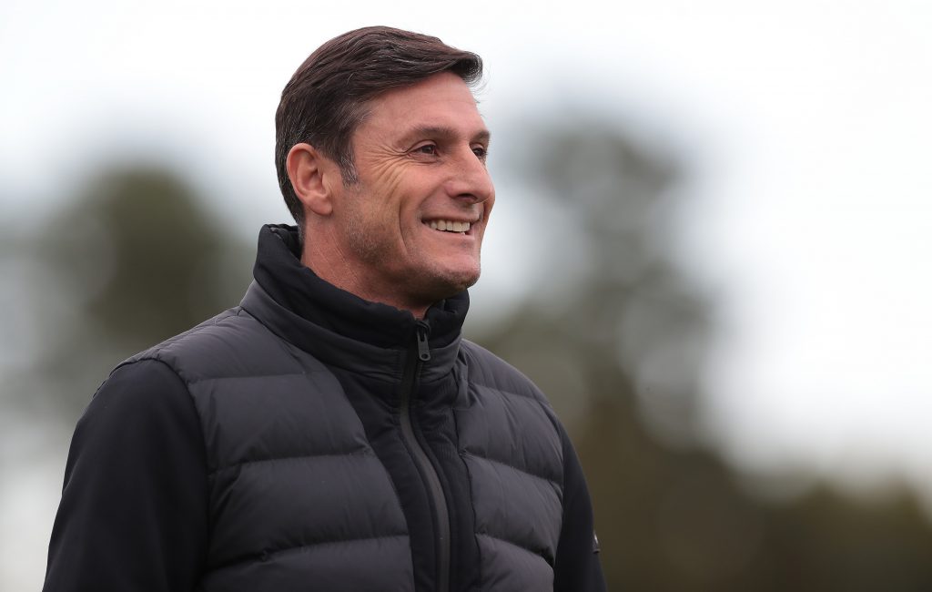 zanetti javier FC Internazionale Training Session