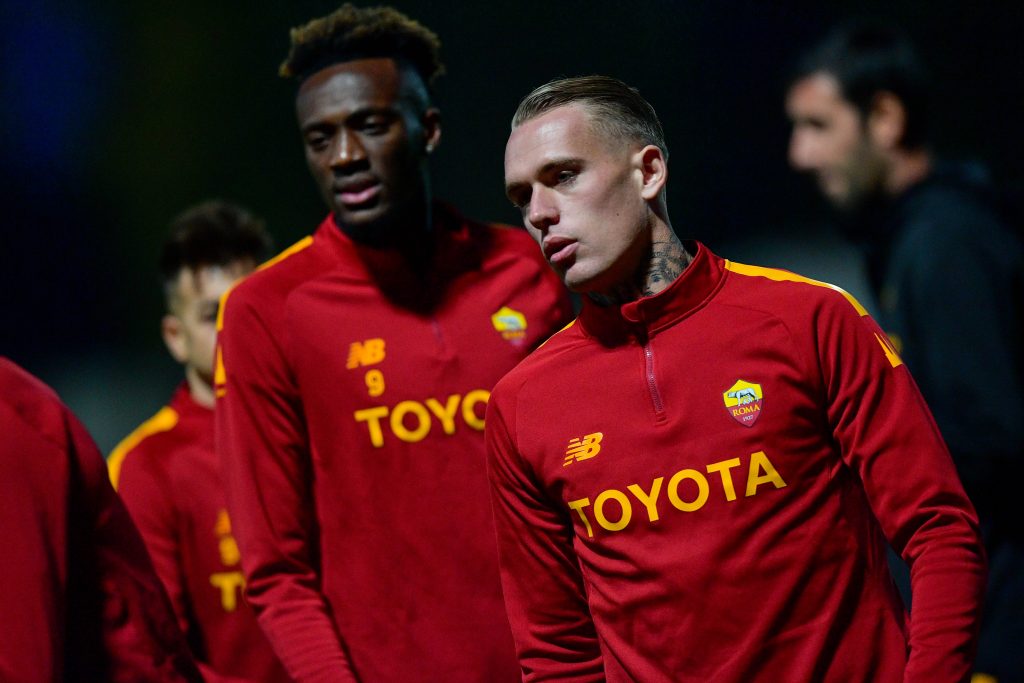 abraham karsdorp AS Roma Training Session