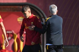 faticanti AS Roma Training Session