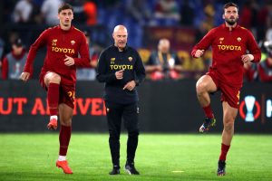 Marash Kumbulla Bryan Cristante AS Roma v PFC Ludogorets Razgrad: Group C - UEFA Europa League