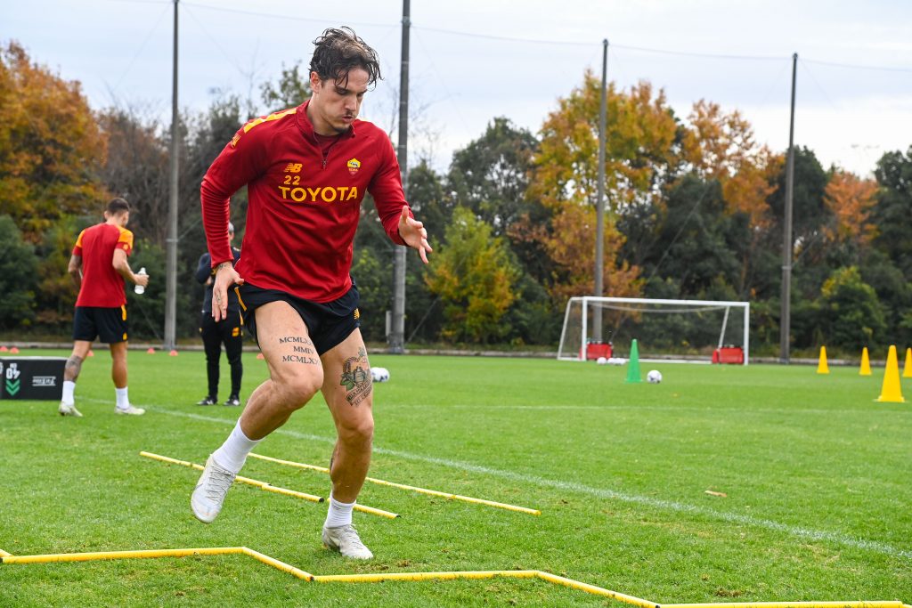 roma allenamento nagoya giappone zaniolo