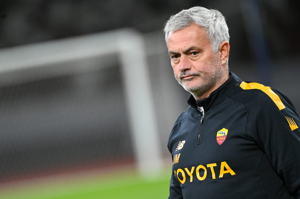 mourinho AS Roma Training Session