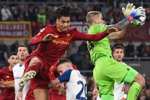 Smalling AS Roma v SS Lazio - Serie A