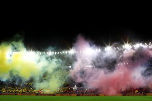 tifosi AS Roma v SS Lazio - Serie A