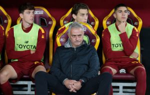 Mourinho AS Roma v SS Lazio - Serie A
