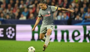 Okafor FC Salzburg v Chelsea FC: Group E - UEFA Champions League