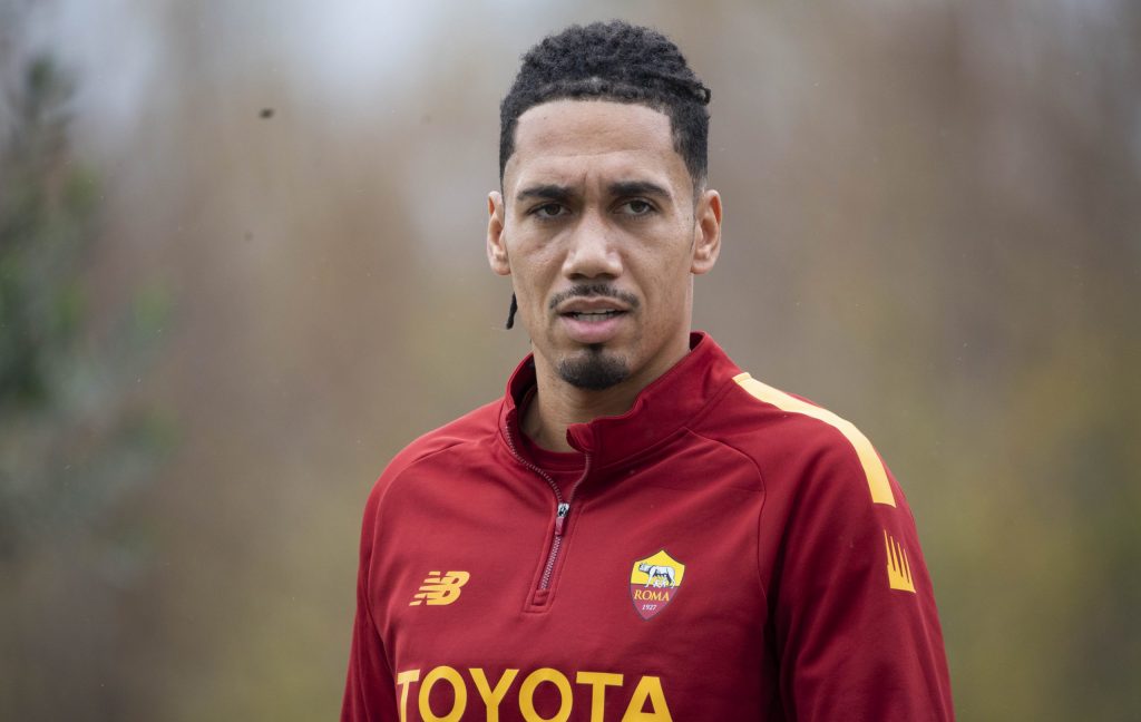 smalling AS Roma Training Session