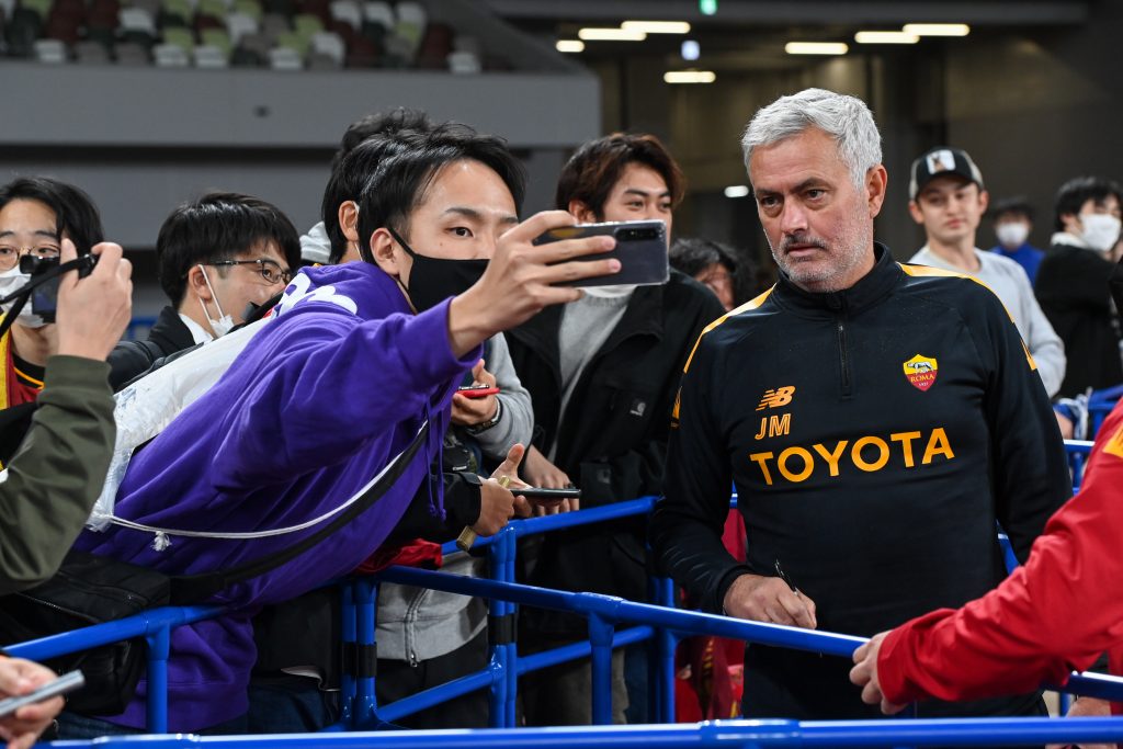 mourinho AS Roma Training Session