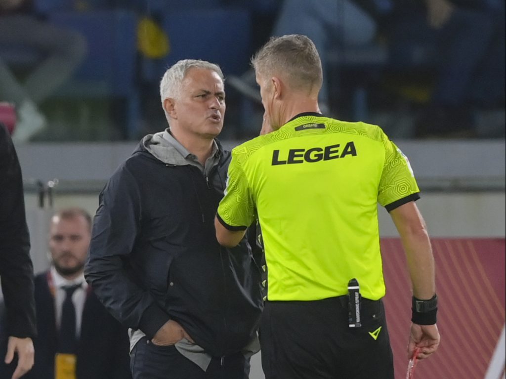 Mourinho AS Roma v SS Lazio - Serie A