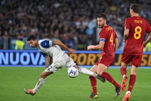 Cristante AS Roma v SS Lazio - Serie A